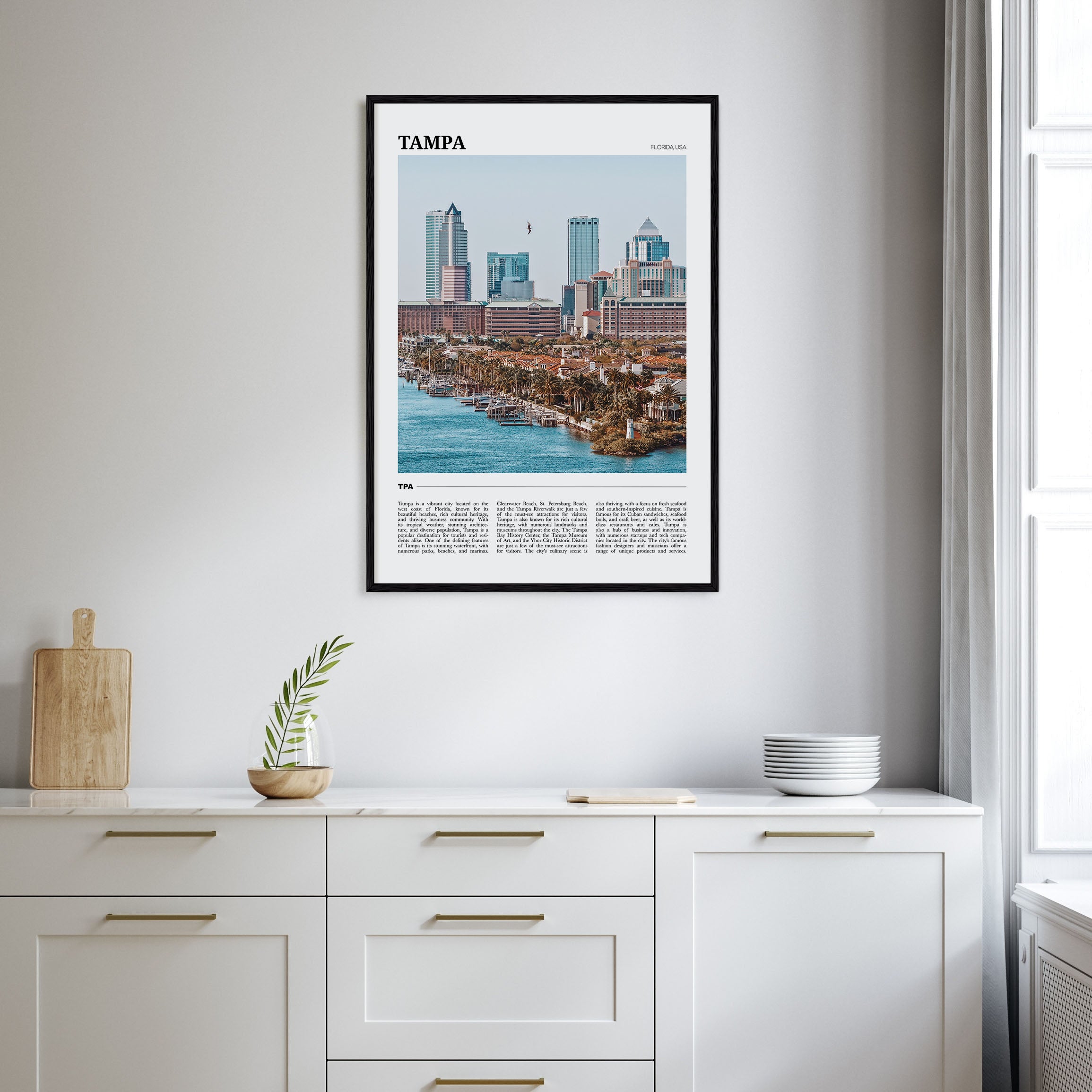 Tampa Travel Color No 2 Poster