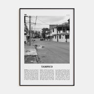 Tampico Travel B&W Poster