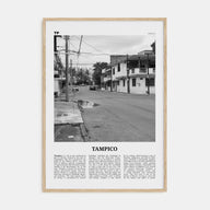 Tampico Travel B&W Poster