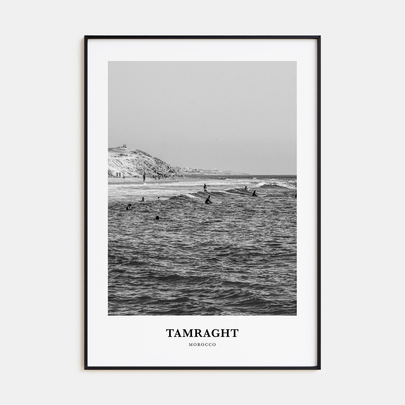 Tamraght Portrait B&W Poster