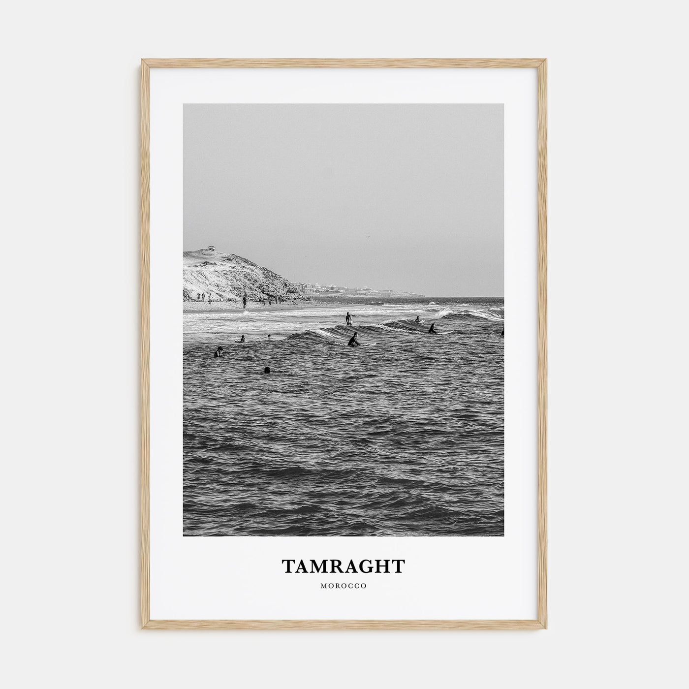 Tamraght Portrait B&W Poster