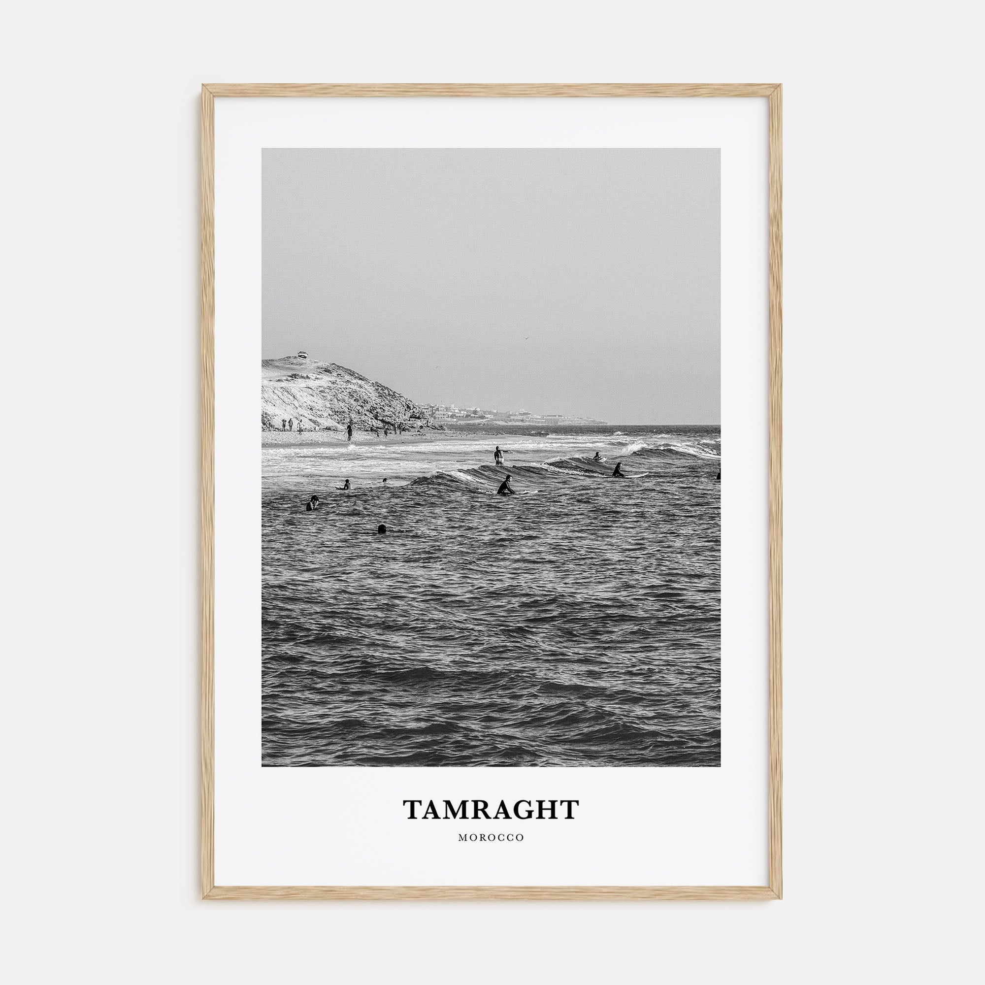 Tamraght Portrait B&W Poster