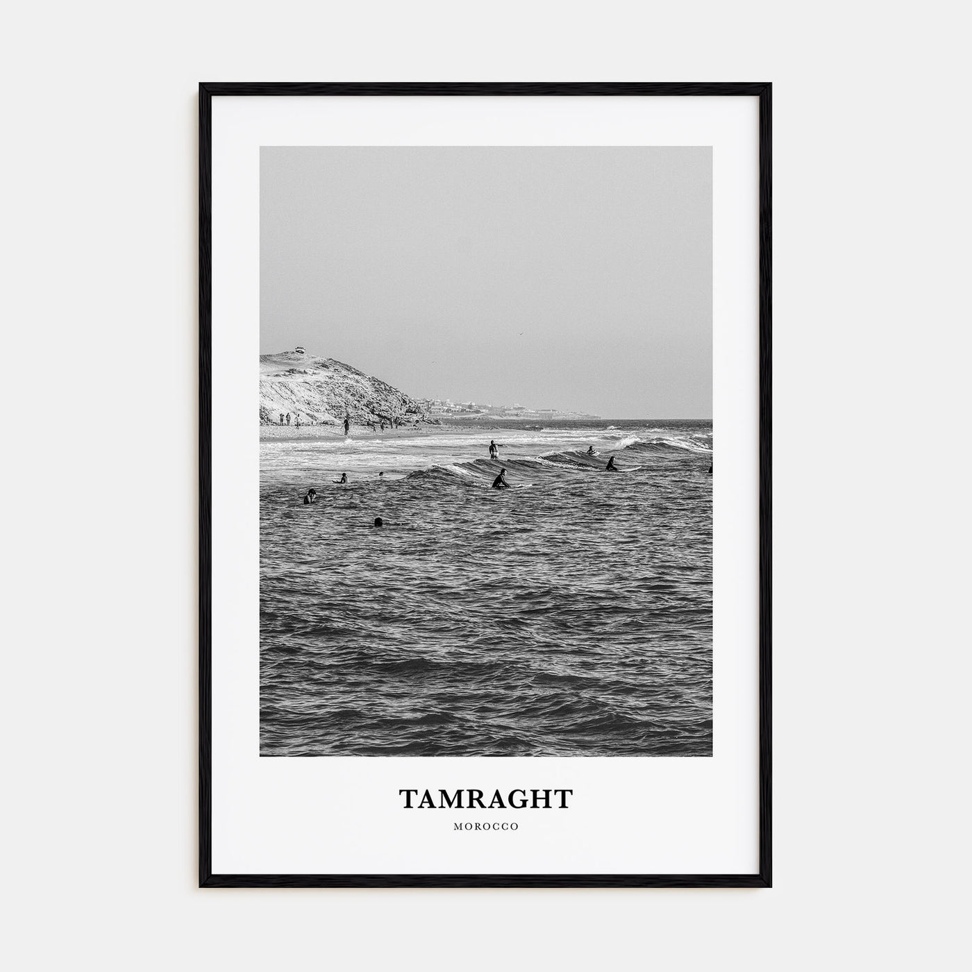 Tamraght Portrait B&W Poster