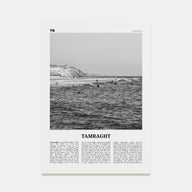 Tamraght Travel B&W Poster