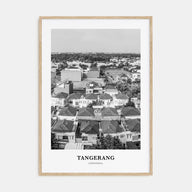 Tangerang Portrait B&W Poster