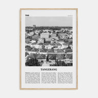 Tangerang Travel B&W Poster