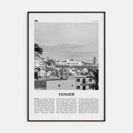 Tangier Travel B&W Poster