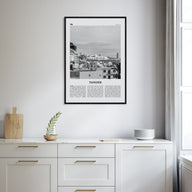 Tangier Travel B&W Poster