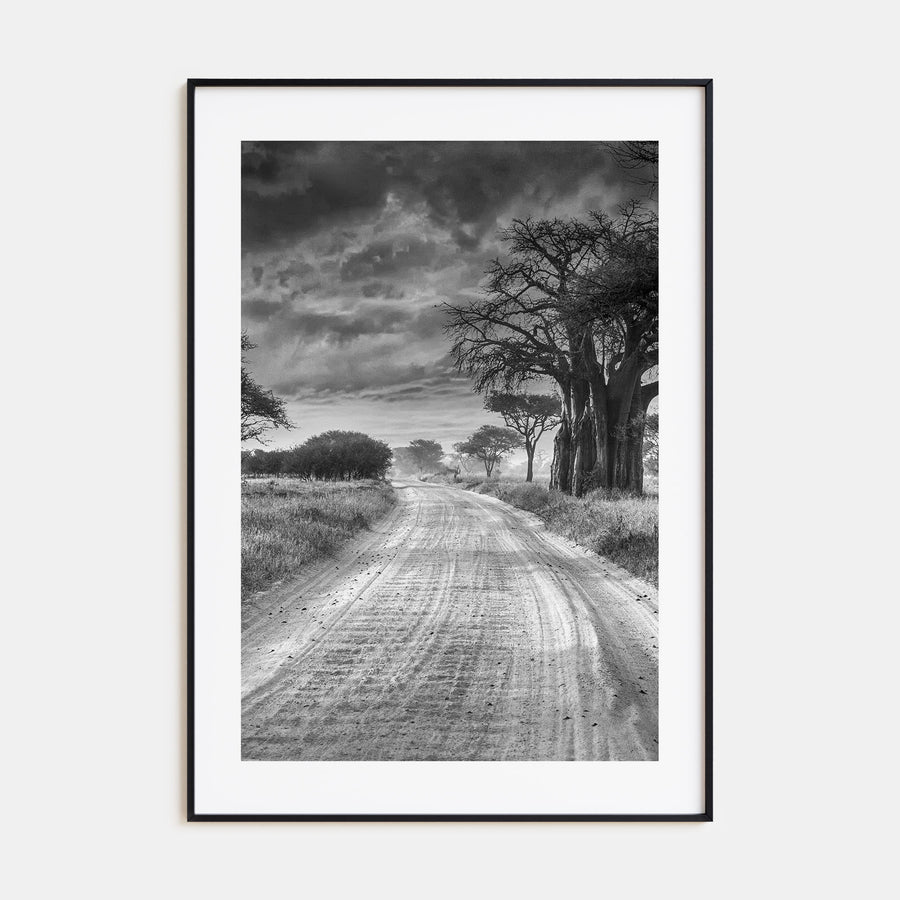 Tanzania Photo B&W Poster