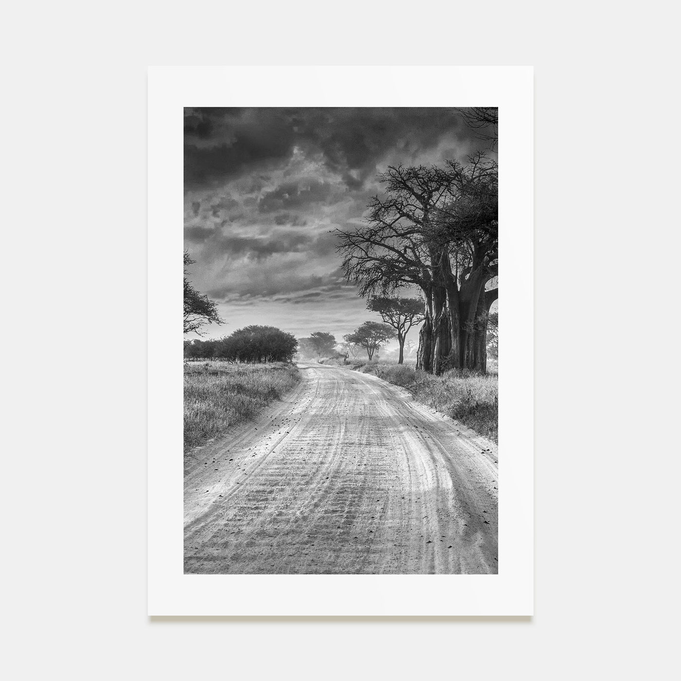 Tanzania Photo B&W Poster