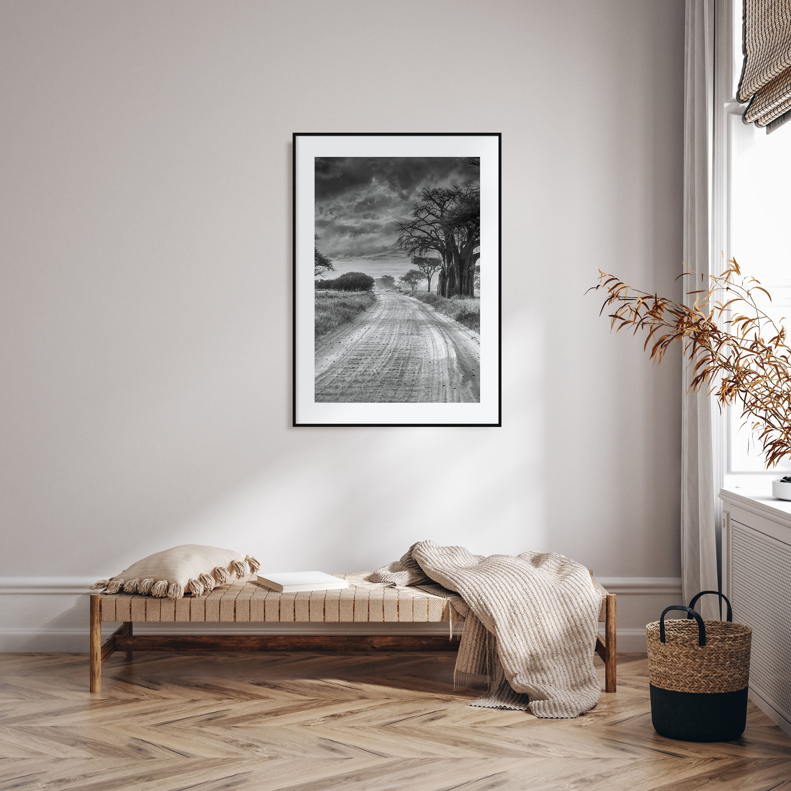 Tanzania Photo B&W Poster