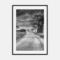 Tanzania Photo B&W Poster