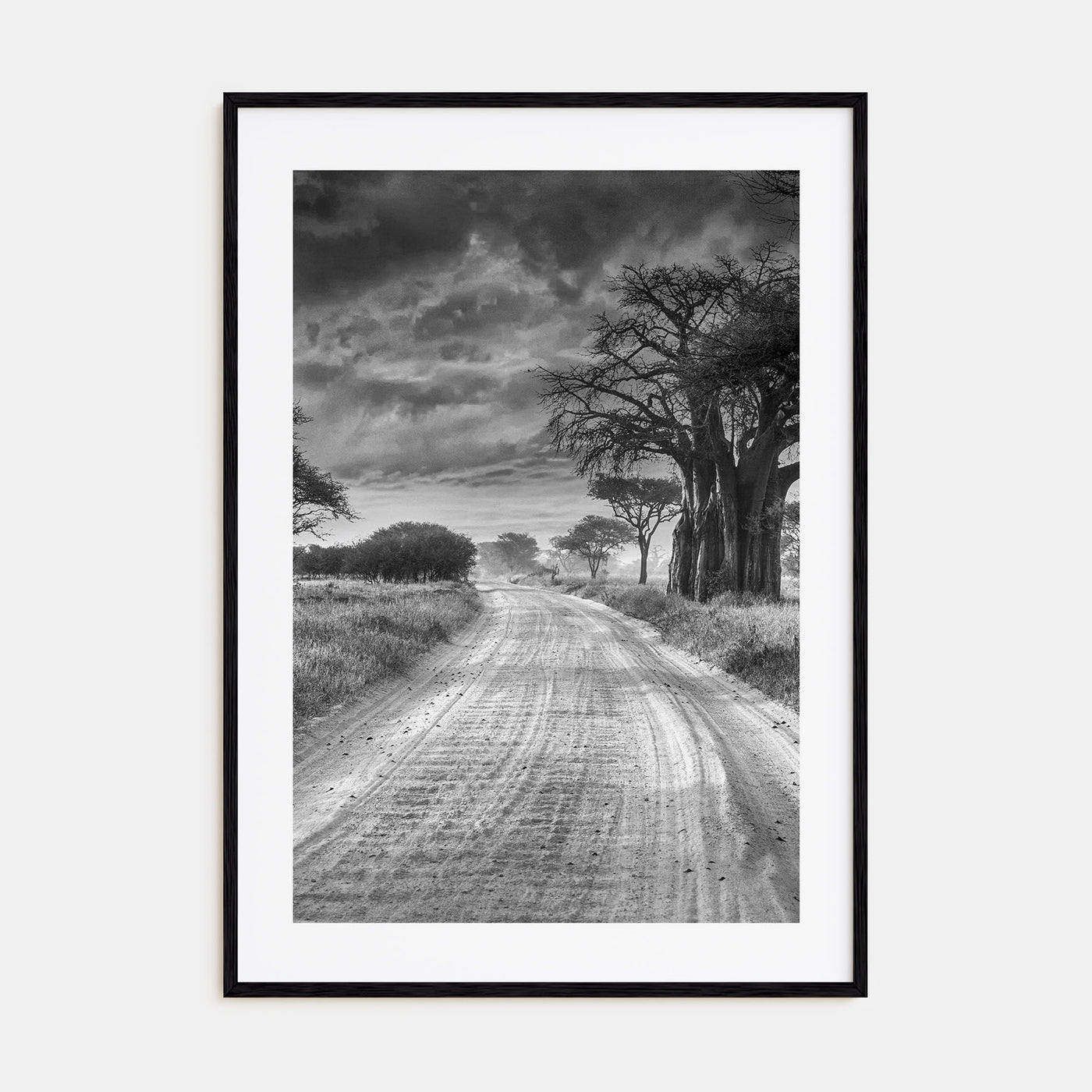 Tanzania Photo B&W Poster