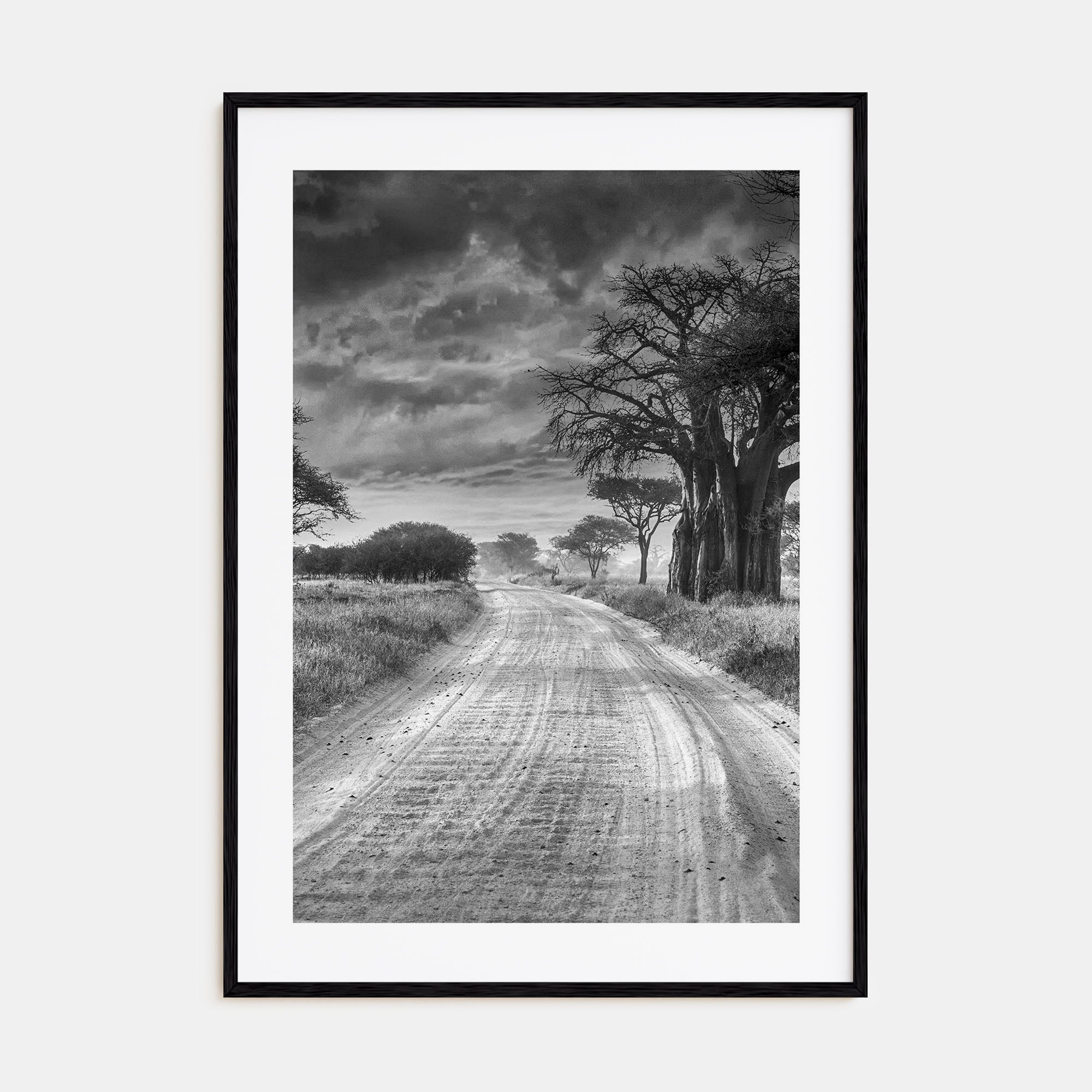 Tanzania Photo B&W Poster