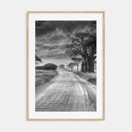 Tanzania Photo B&W Poster