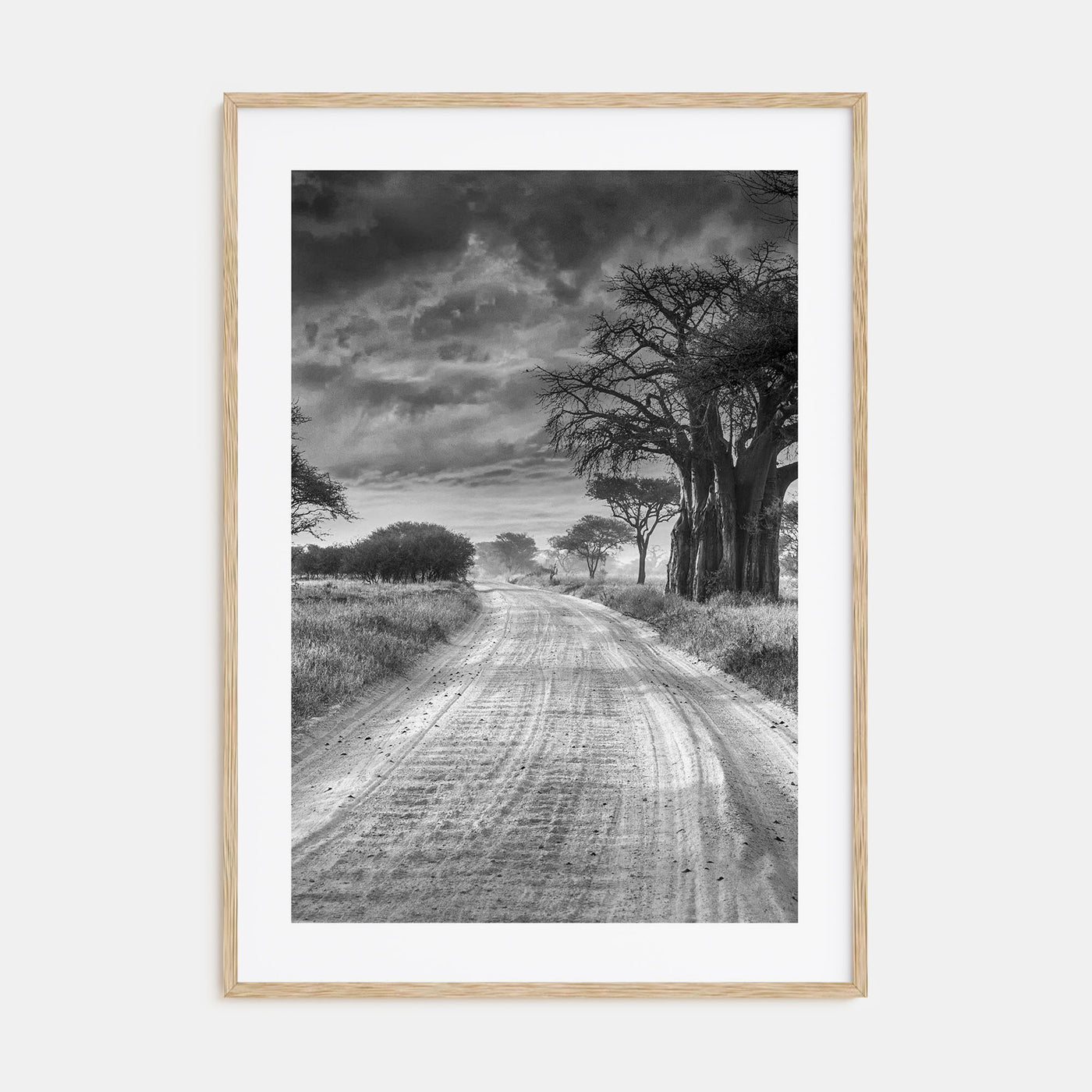 Tanzania Photo B&W Poster