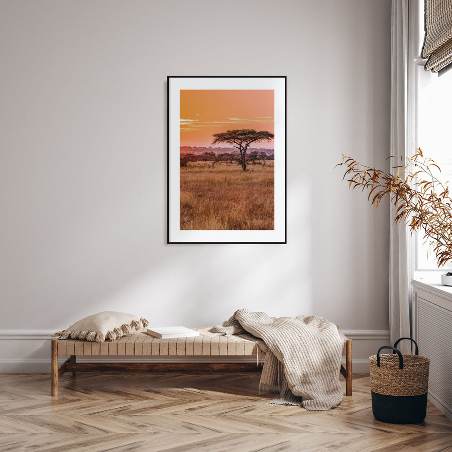 Tanzania Photo Color Poster