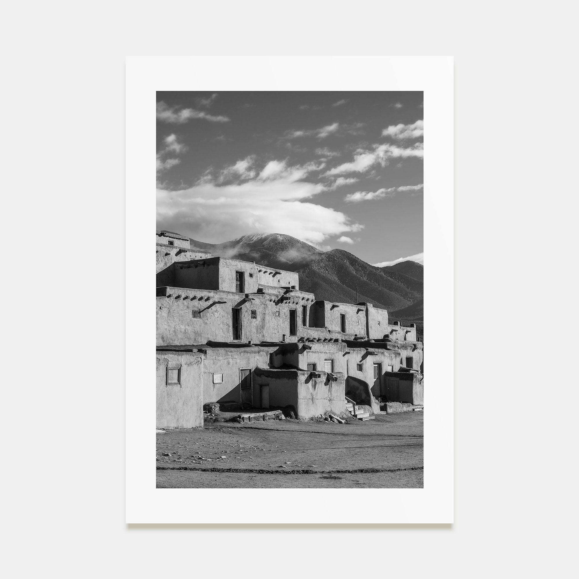 Taos Photo B&W Poster