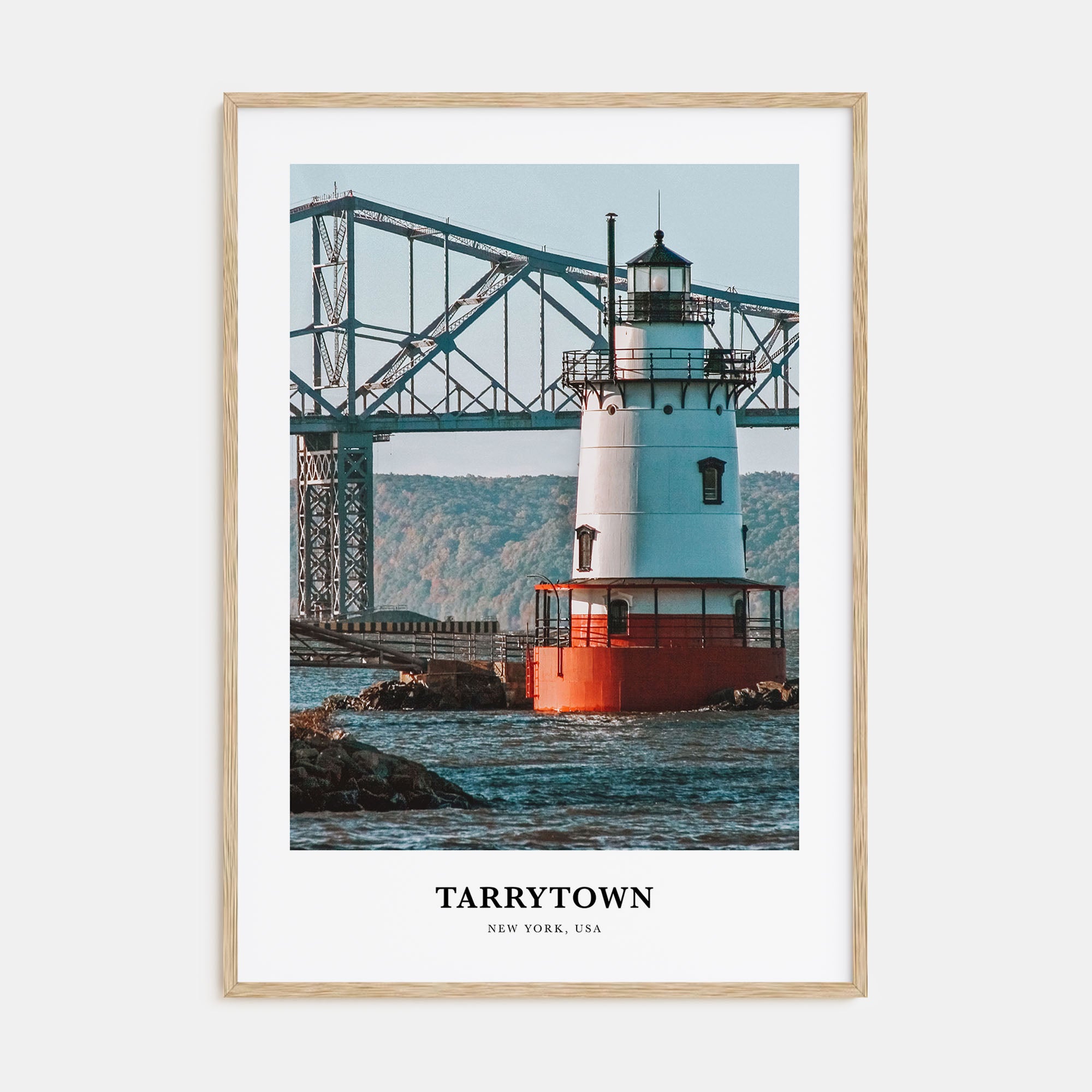 Tarrytown Portrait Color Poster