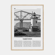Tarrytown Travel B&W Poster
