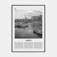 Tartus Travel B&W Poster