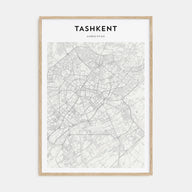 Tashkent Map Portrait Poster