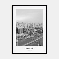 Tashkent Portrait B&W Poster