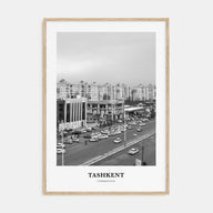 Tashkent Portrait B&W Poster