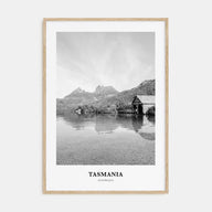 Tasmania Portrait B&W No 1 Poster