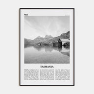 Tasmania Travel B&W No 2 Poster