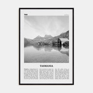 Tasmania Travel B&W No 2 Poster