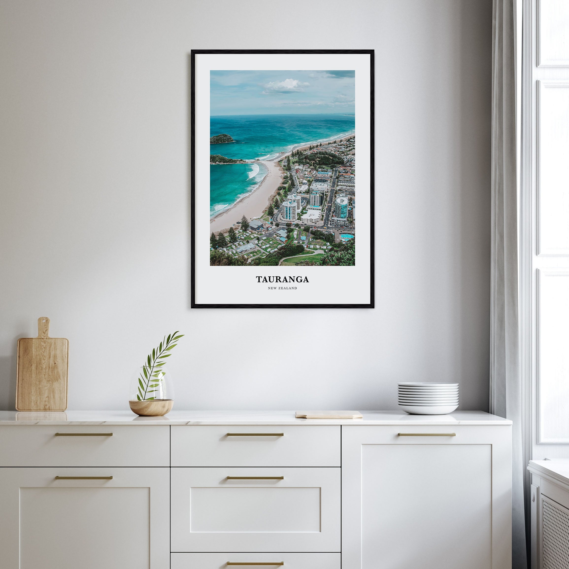 Tauranga Portrait Color Poster