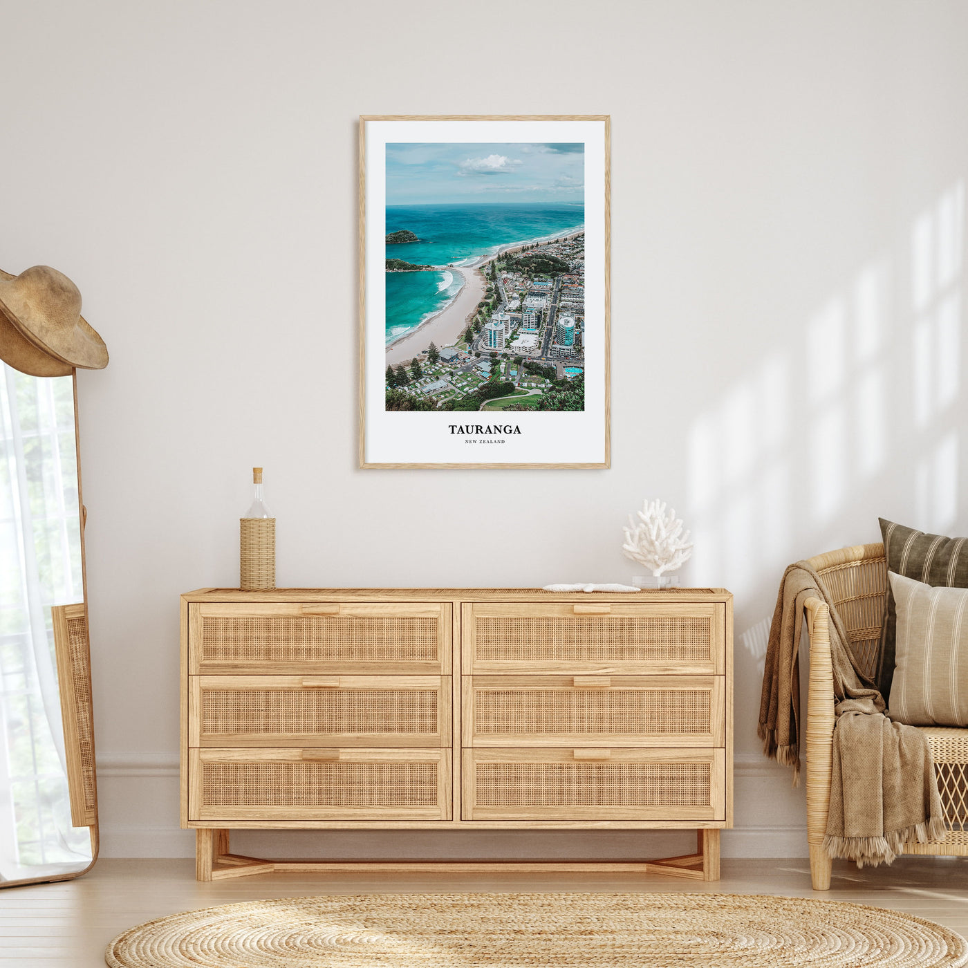Tauranga Portrait Color Poster