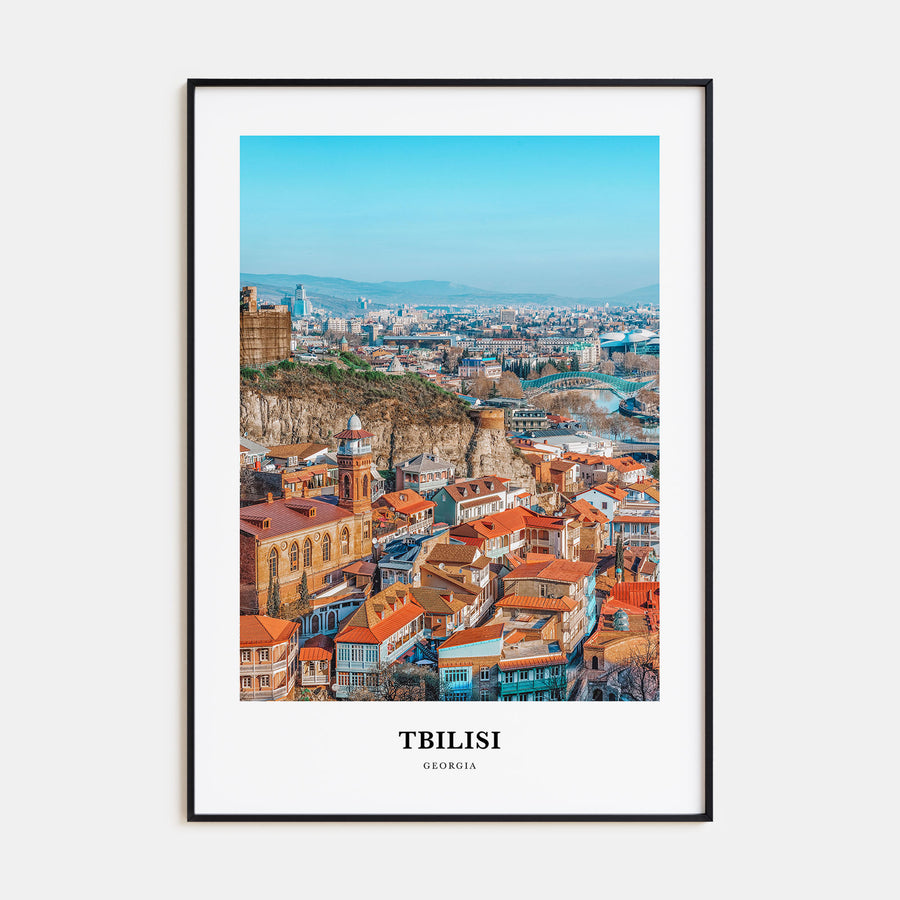 Tbilisi Portrait Color Poster