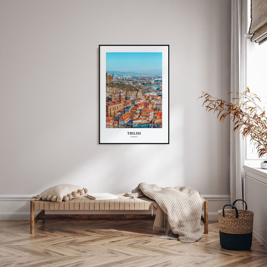 Tbilisi Portrait Color Poster