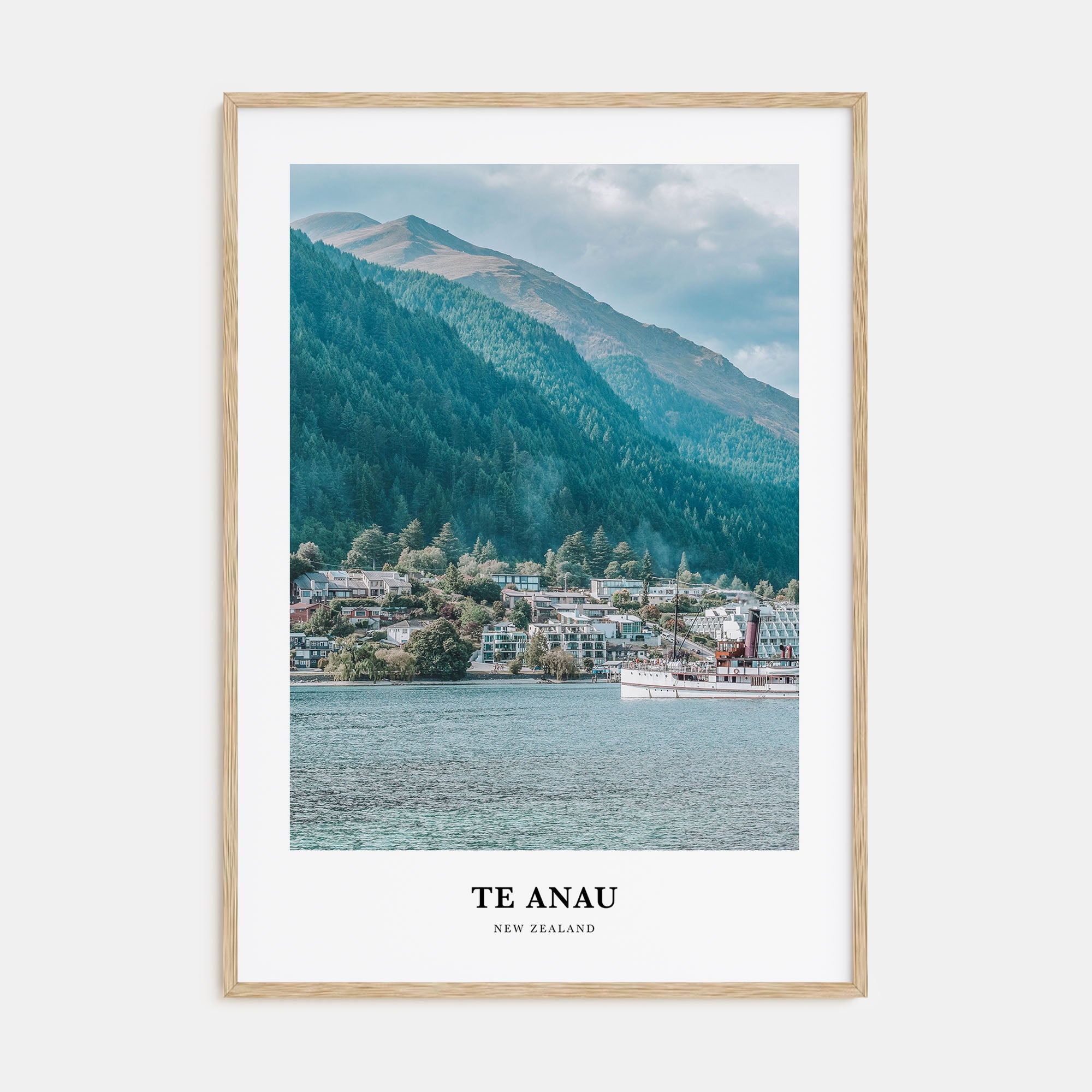 Te Anau Portrait Color Poster