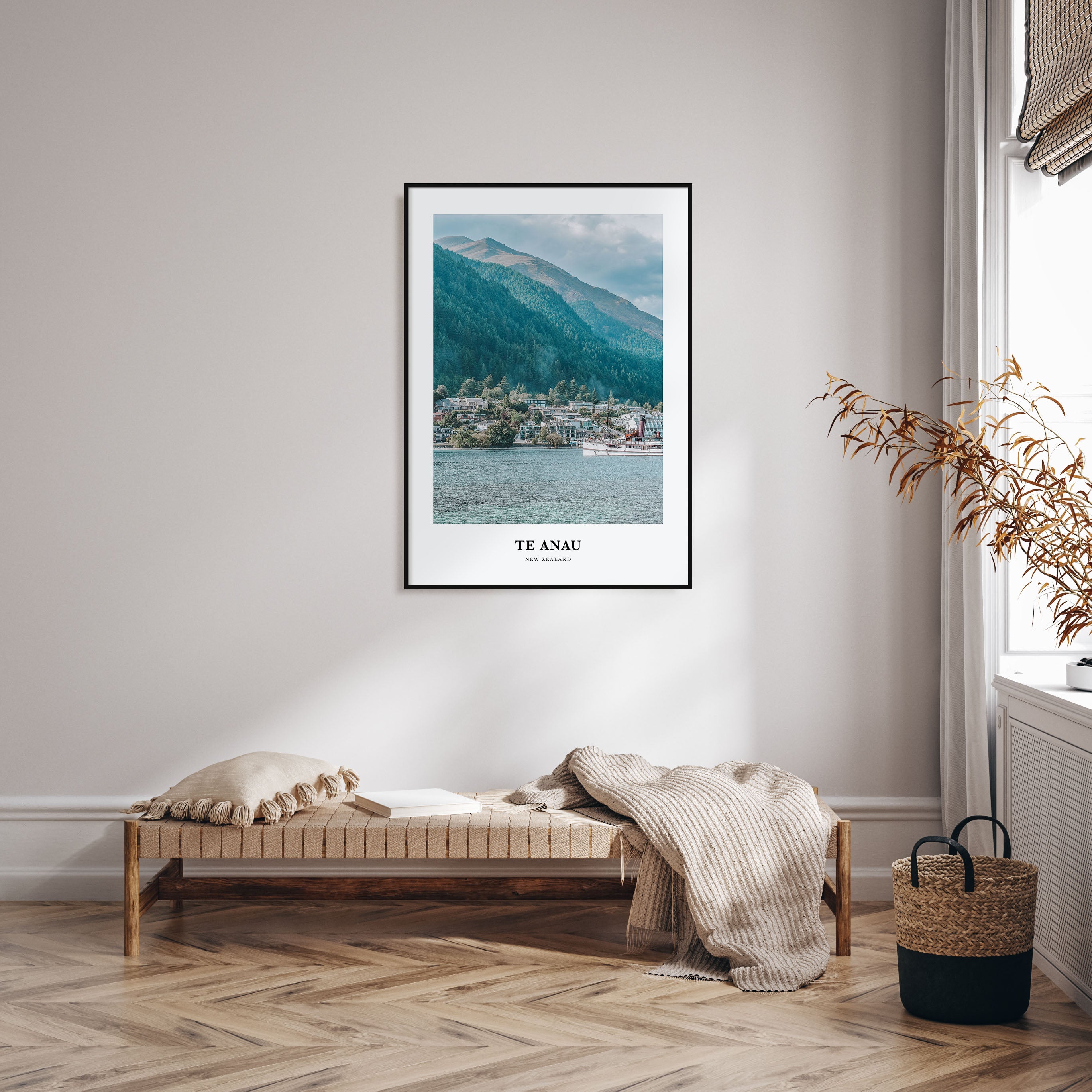 Te Anau Portrait Color Poster