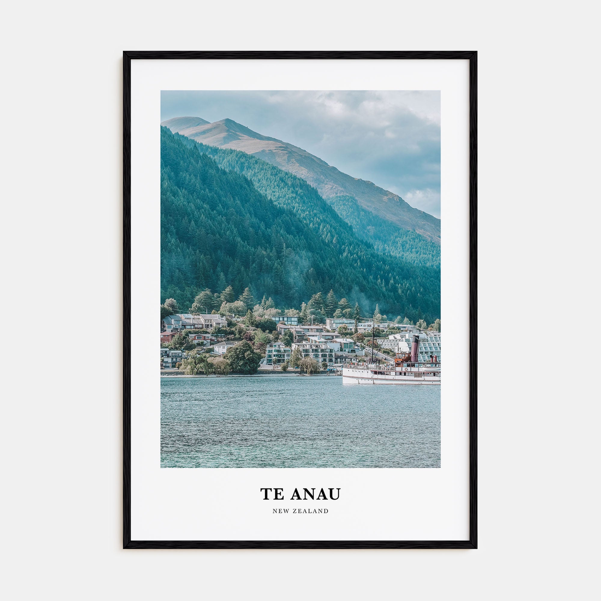 Te Anau Portrait Color Poster