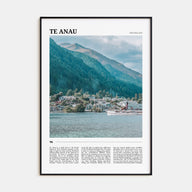 Te Anau Travel Color Poster