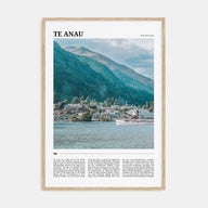 Te Anau Travel Color Poster