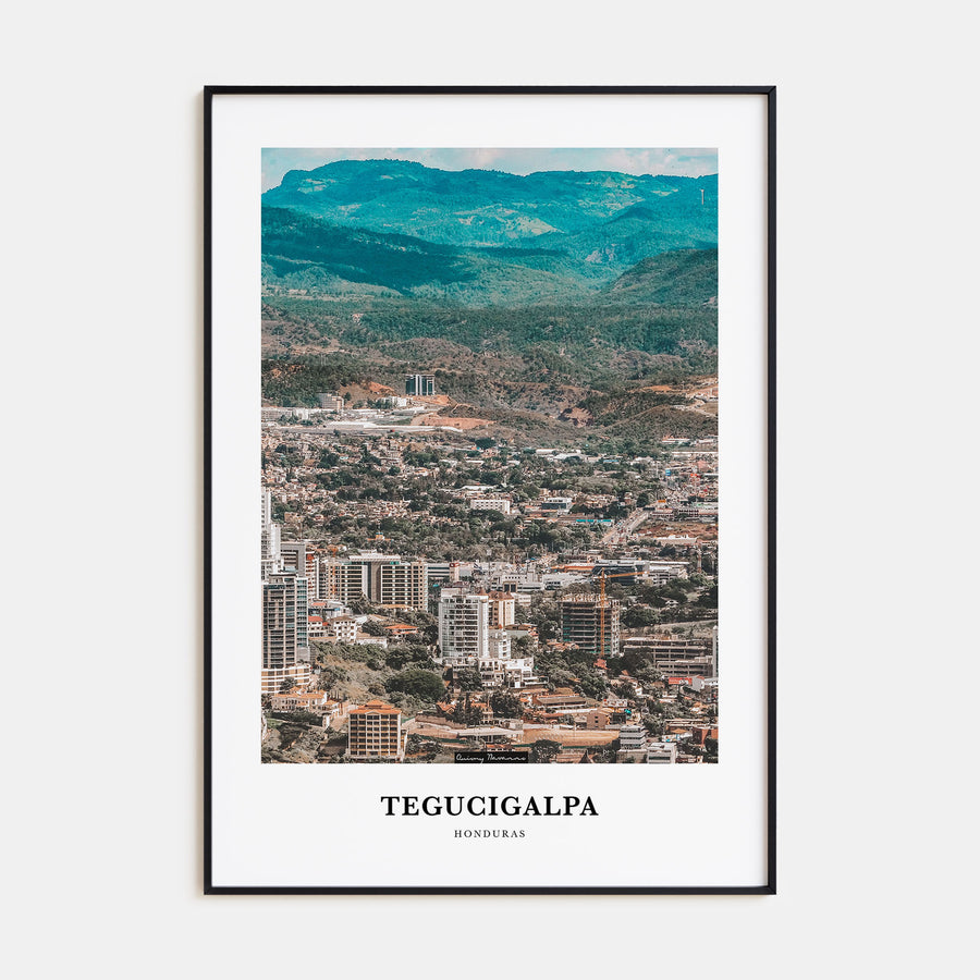 Tegucigalpa Portrait Color Poster