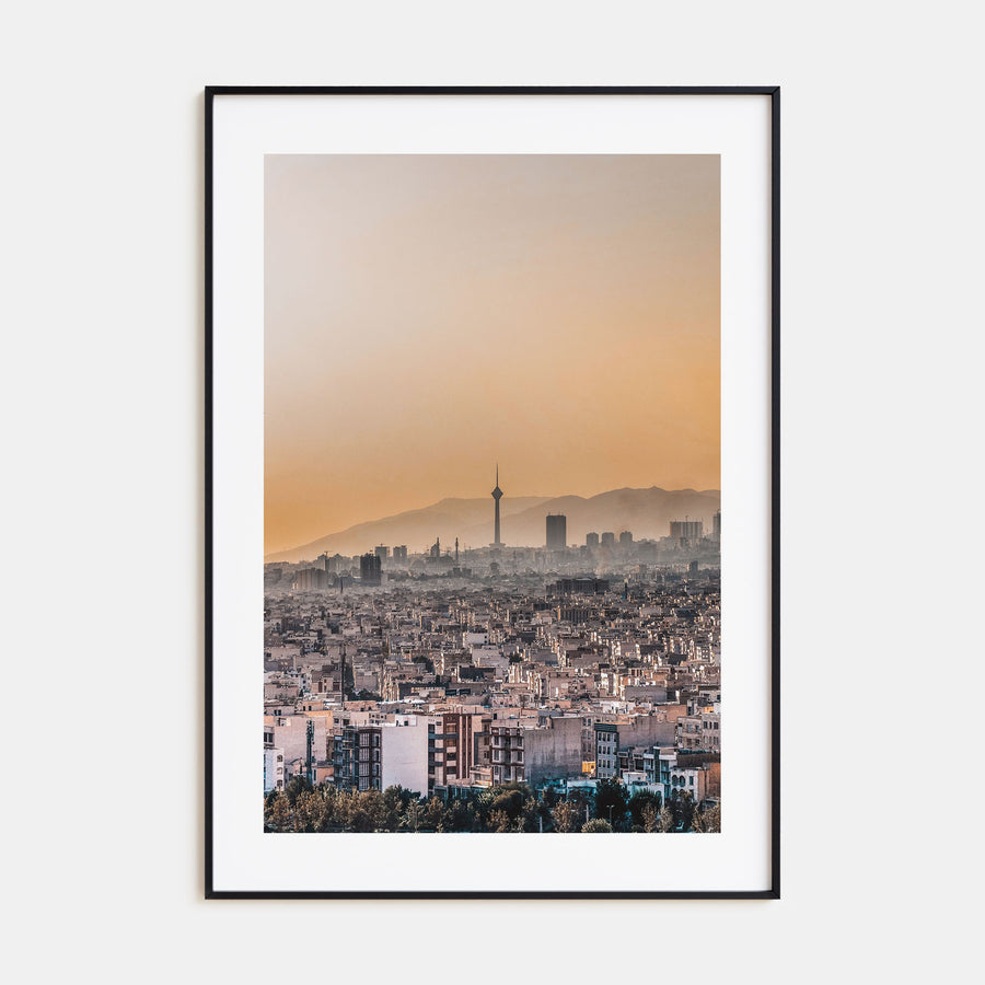 Tehran Photo Color Poster