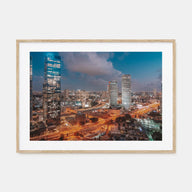 Tel Aviv Landscape Color Poster