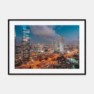 Tel Aviv Landscape Color Poster