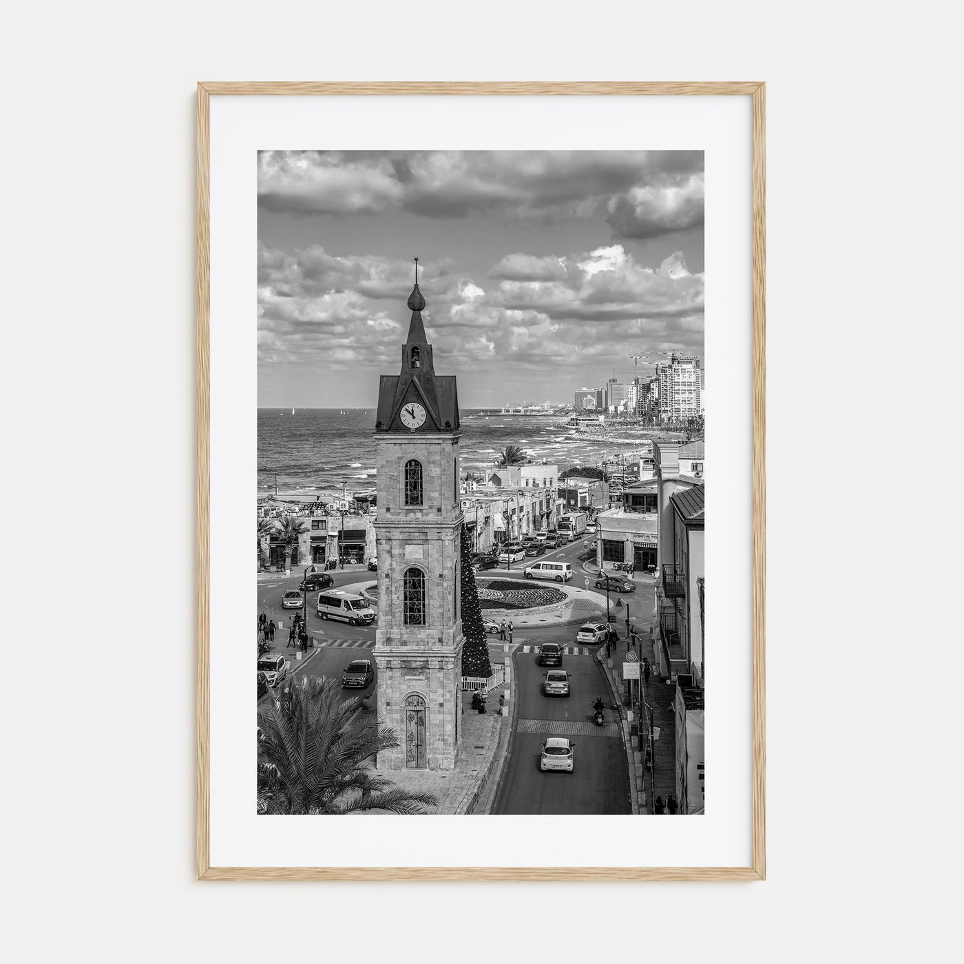Tel Aviv Photo B&W No 2 Poster