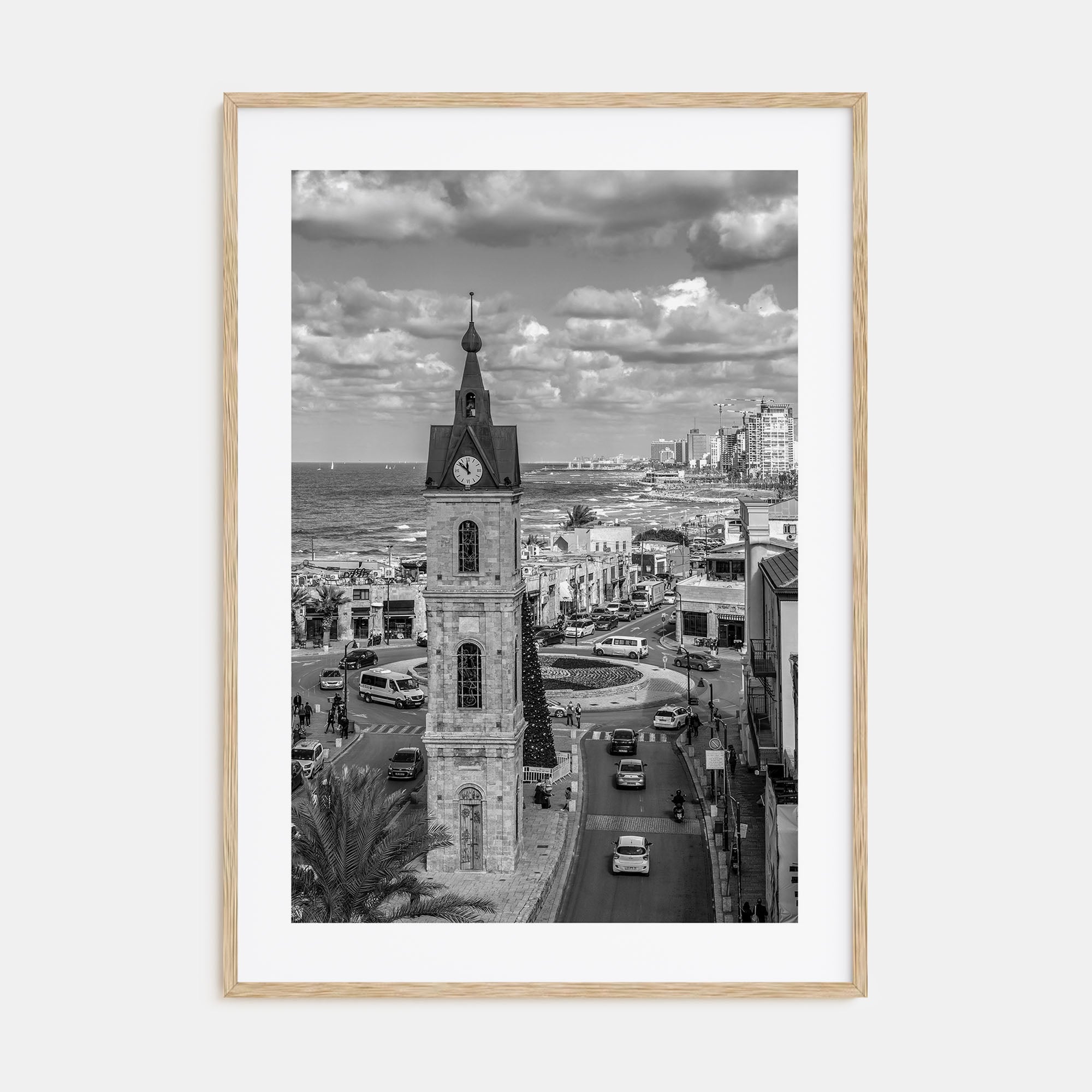 Tel Aviv Photo B&W No 2 Poster