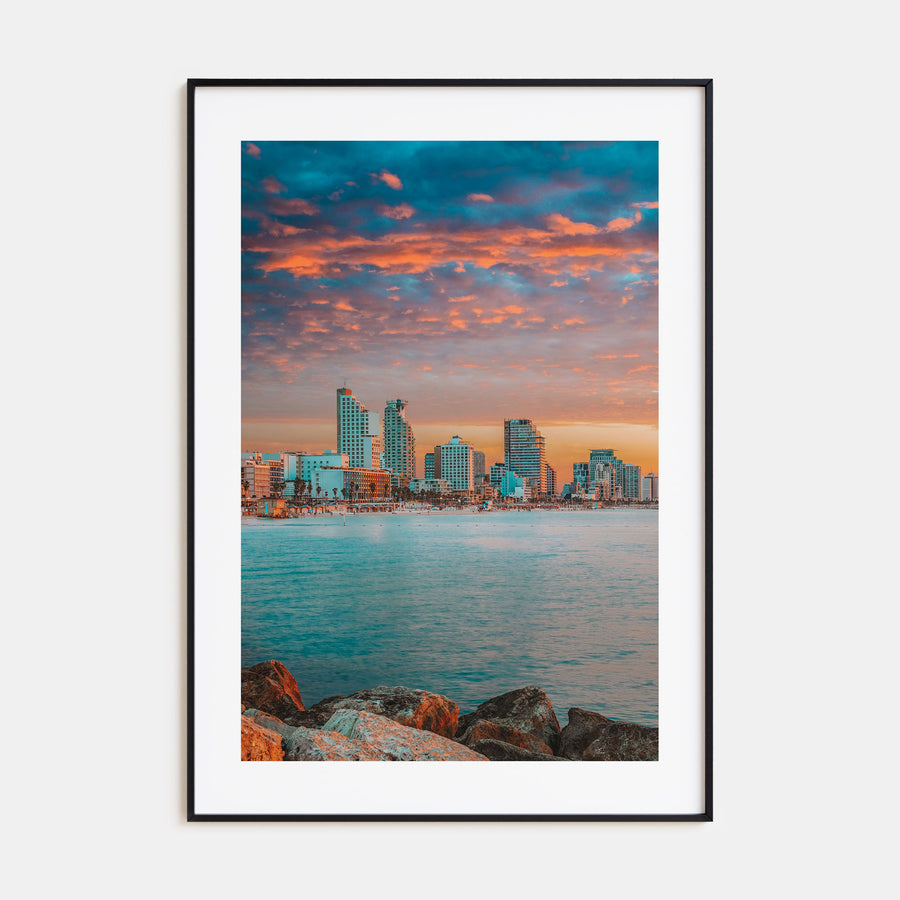 Tel Aviv Photo Color No 2 Poster