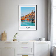 Tel Aviv Portrait Color Poster