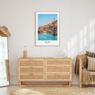 Tel Aviv Portrait Color Poster
