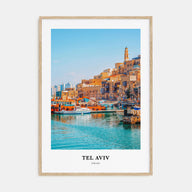 Tel Aviv Portrait Color Poster